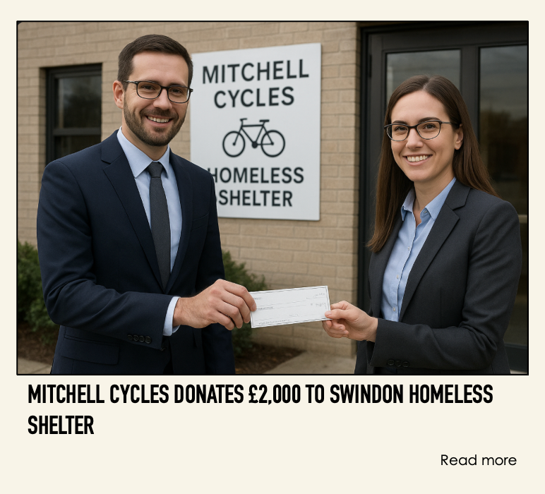 Dealer donates £2,000 to Community Homeless Shelter